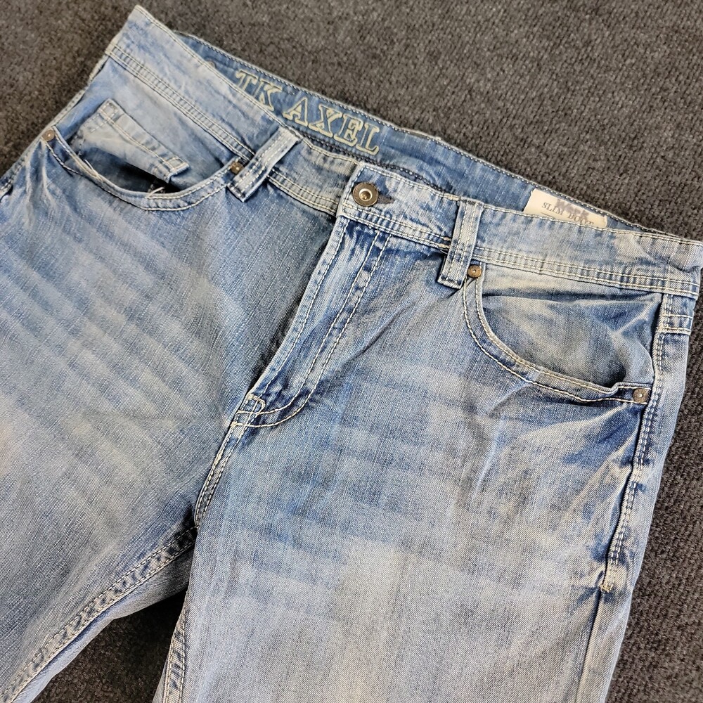 TK Axel Jeans 38 x 30 Slim Boot Stretch